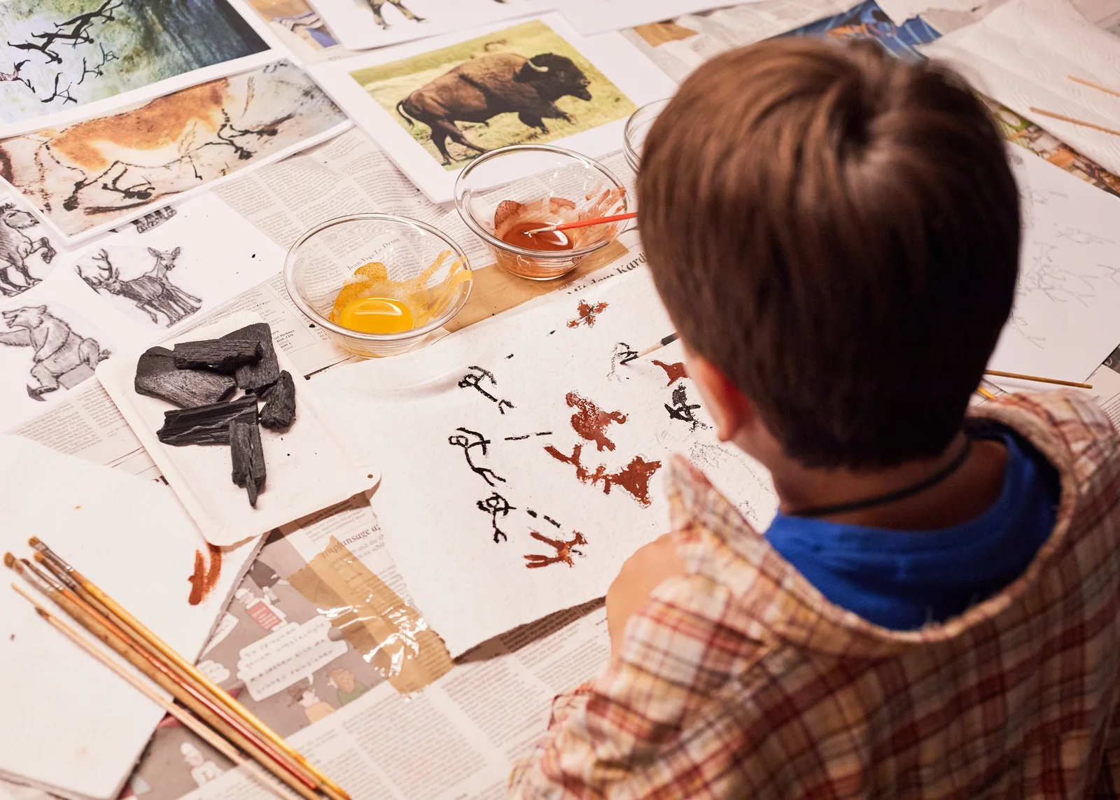 Steinzeit Graffiti – Workshop für Familien